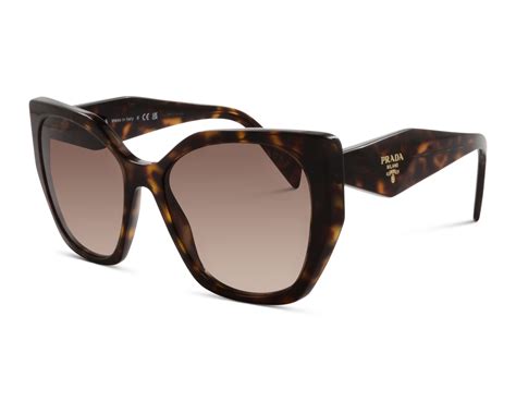 prada spr19z 55 17|Prada SPR19Z Sunglasses 2AU6S1 Tortoise Brown Gradient .